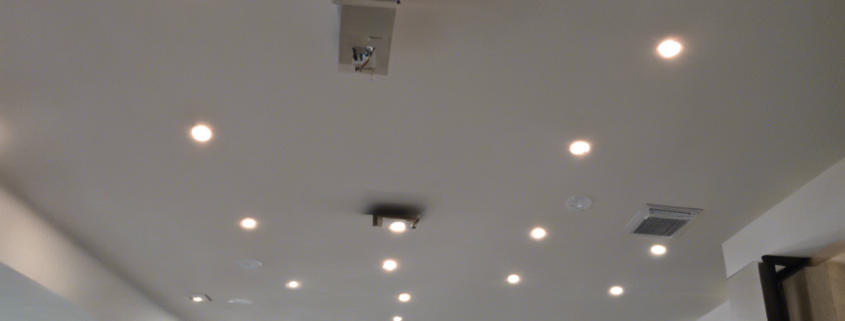 Montare spot LED incastrat